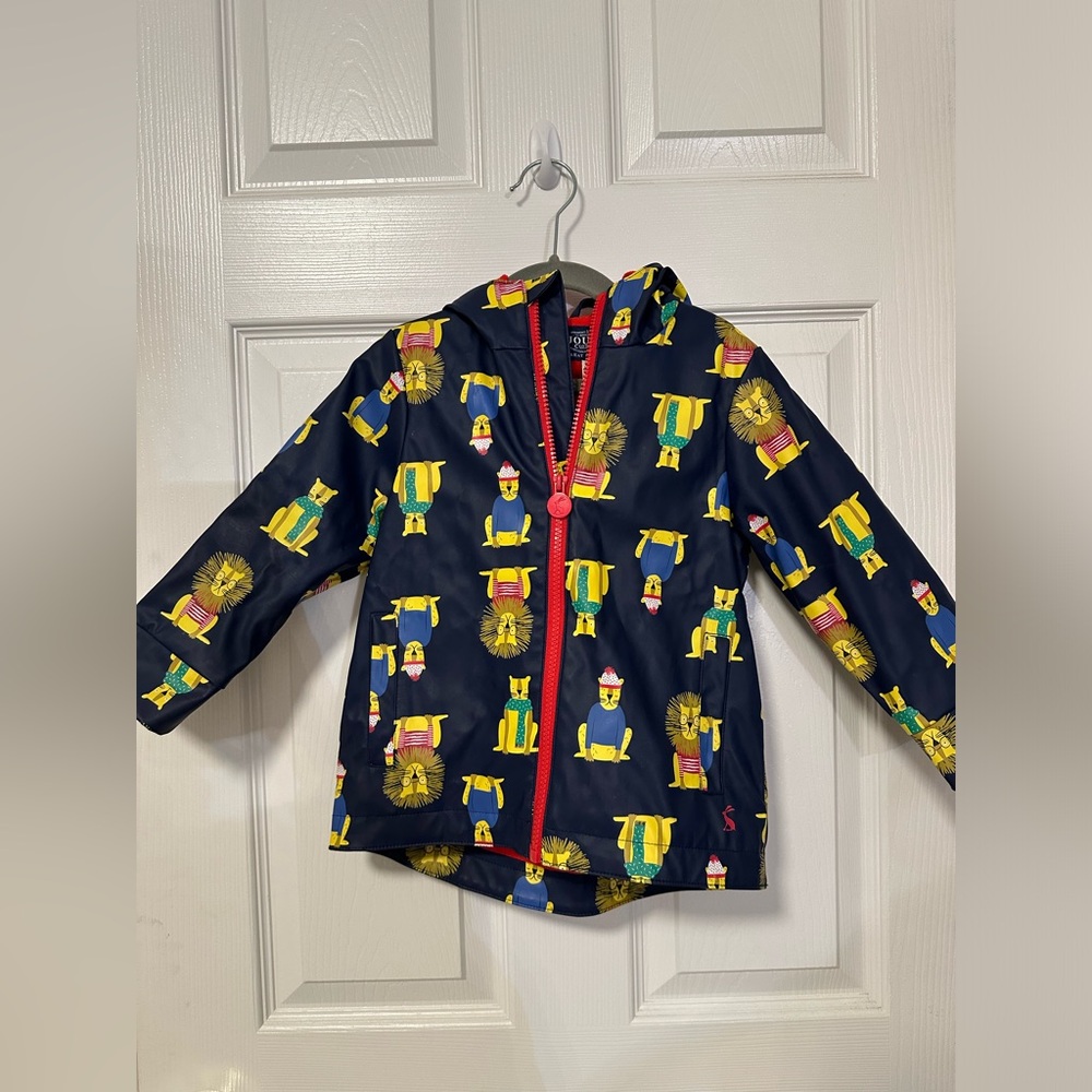 Joules Animal Print (Lion) Raincoat